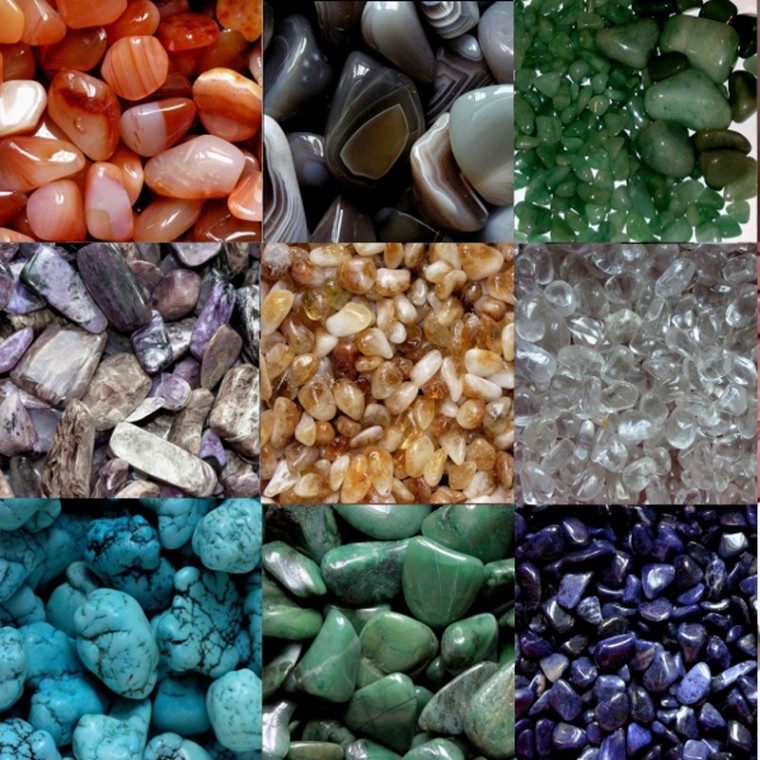 Популярные виды поделочных камней