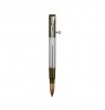R014100 Ручка шариковая с нажимным механизмом с настоящей гильзой (дробовик)