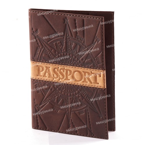 Обложка для паспорта «Роза ветров»